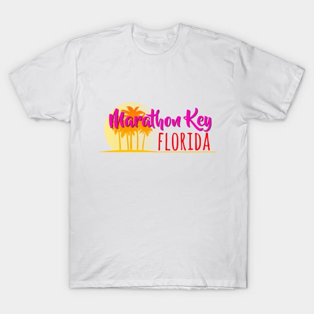 Life's a Beach: Marathon Key, Florida T-Shirt by Naves